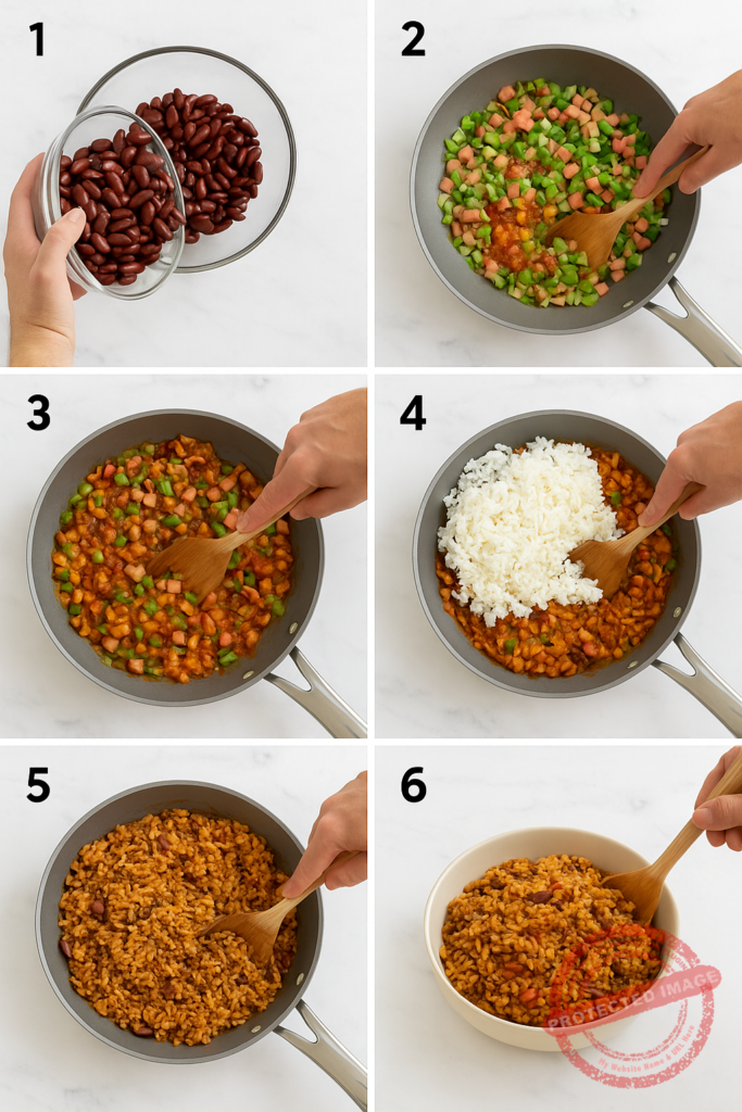 arroz mamposteao puertorriqueño
