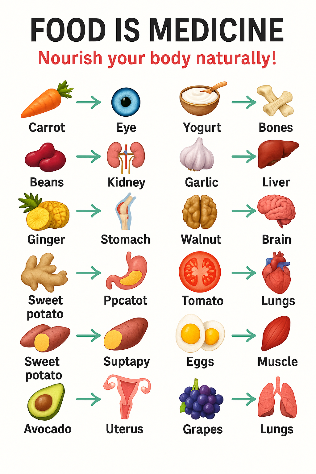 Everyday Foods That Heal Your Body Naturally