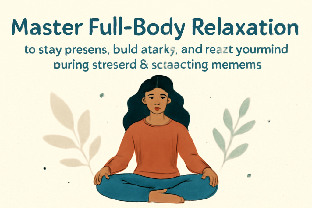 The Power of Full Body Relaxation and mental focus 2