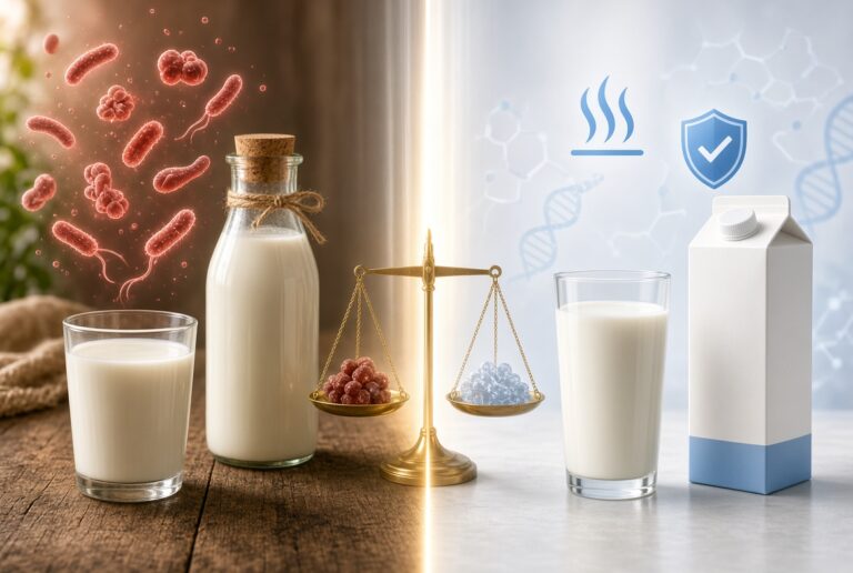 Raw Milk vs Pasteurized Dairy Pathogen Risk and Public Health